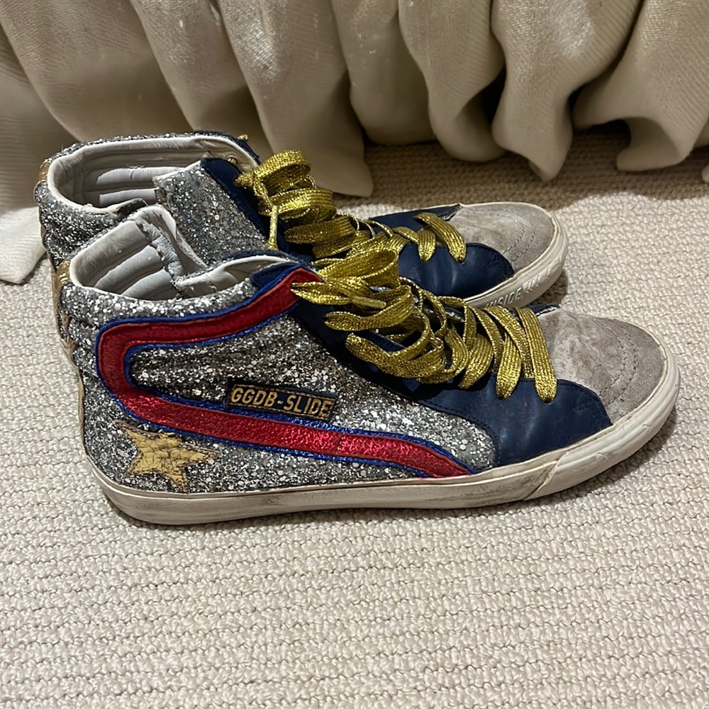 Golden Goose High Top Slides